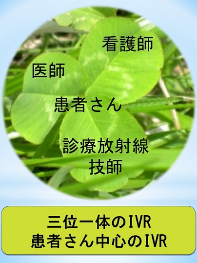 三位一体のIVR、患者さん中心のIVR
