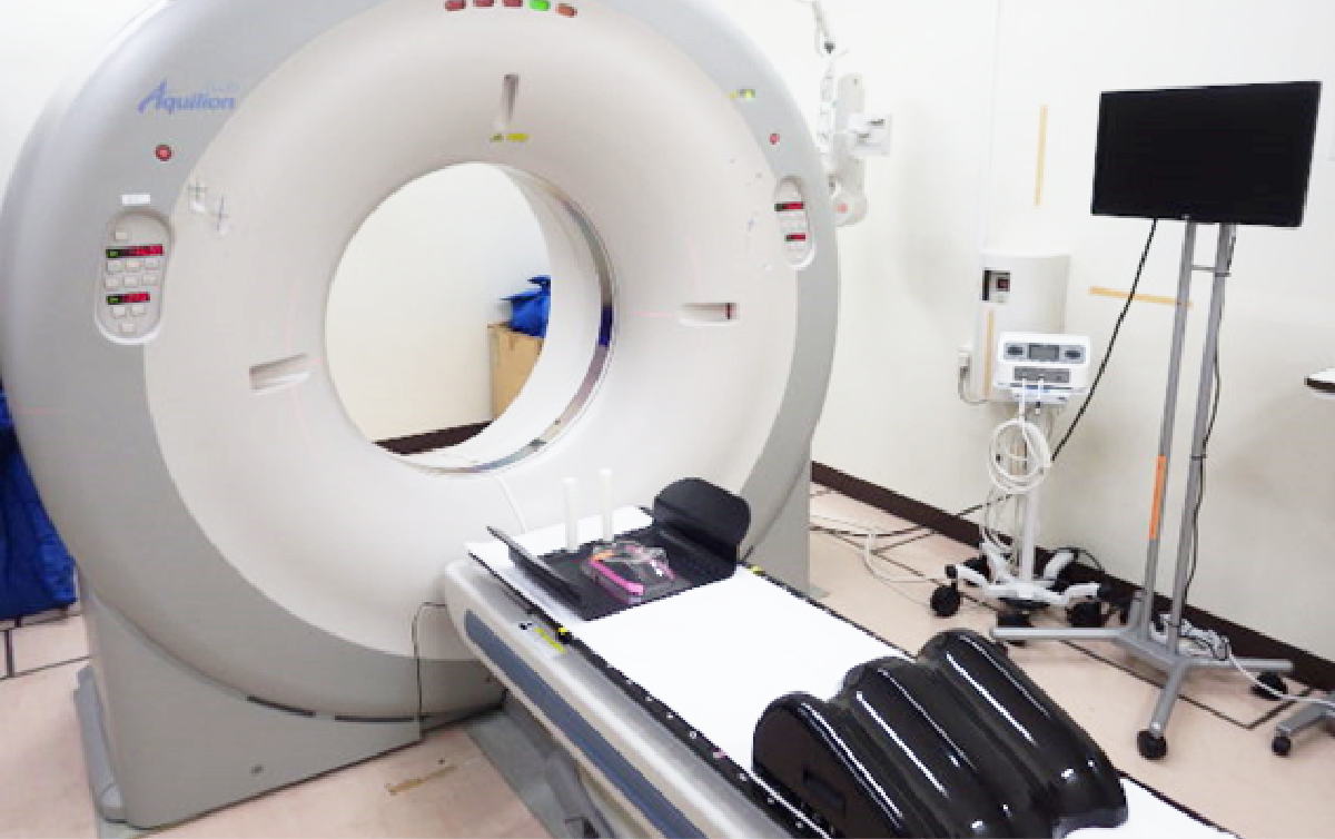 治療計画CTの画像