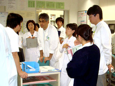 担当医と栄養管理計画の相談