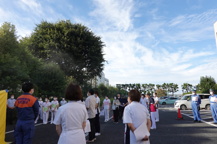 消防訓練の様子