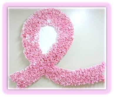 ピンクリボンツリー・オブジェ2