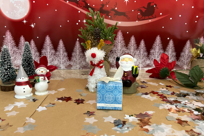 クリスマスの飾り付け